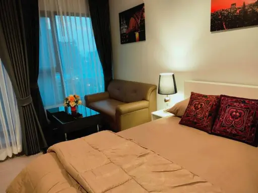 Condo for rent Life Asoke-Rama 9, beautiful room, fully furnished, don't miss it images