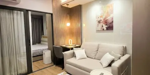 ให้เช่า The Livin Ramkhamhaeng ห้องพักสไตล์ Modern-Luxury ตกแต่งสวยงามพร้อมอยู่ อัดแน่นด้วยแกดเจ็ตล้ำๆ รีบจองเลย