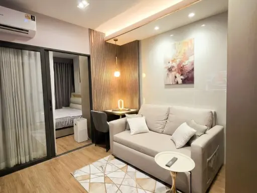 ให้เช่า The Livin Ramkhamhaeng ห้องพักสไตล์ Modern-Luxury ตกแต่งสวยงามพร้อมอยู่ อัดแน่นด้วยแกดเจ็ตล้ำๆ รีบจองเลย images