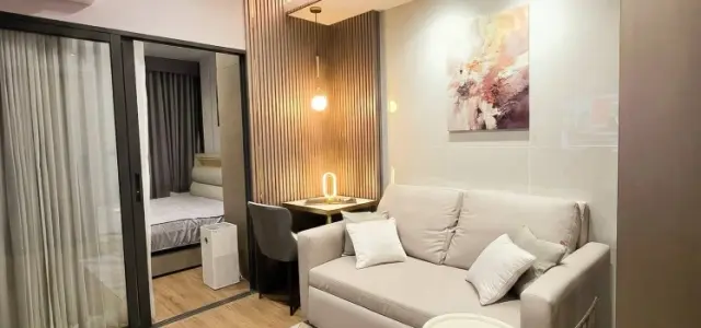 ให้เช่า The Livin Ramkhamhaeng ห้องพักสไตล์ Modern-Luxury ตกแต่งสวยงามพร้อมอยู่ อัดแน่นด้วยแกดเจ็ตล้ำๆ รีบจองเลย images