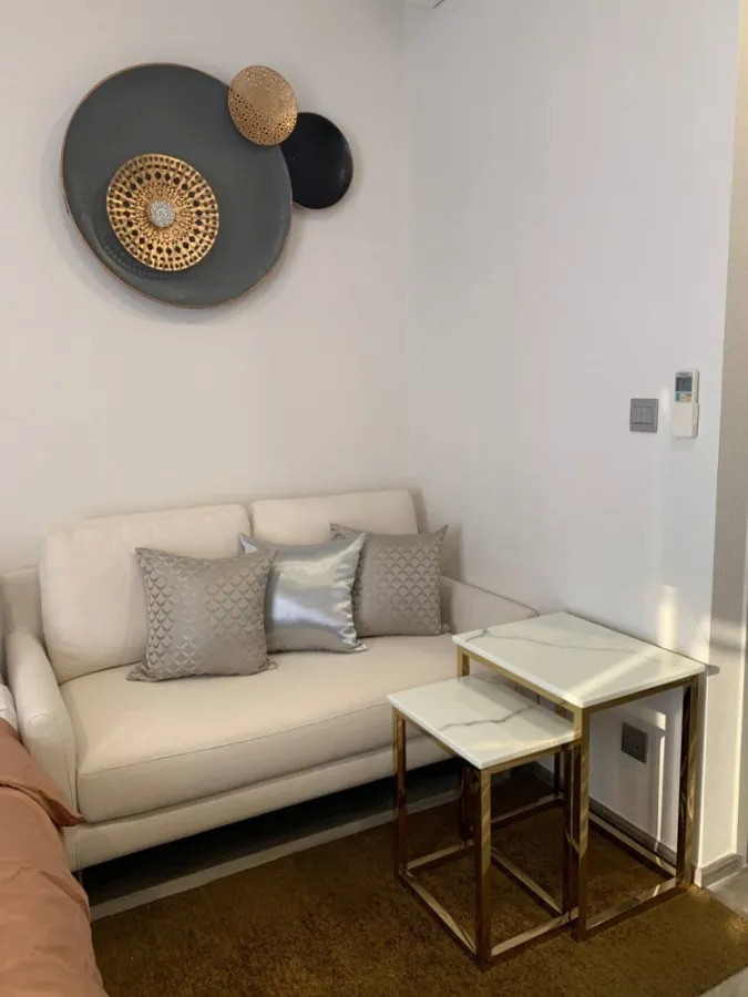 For rent Miti Chiva Kaset Station ห้องแต่งน่าอยู่ ชั้น 15 ได้วิวสูง มาพร้อมสิ่งอำนวยความสะดวกครบ