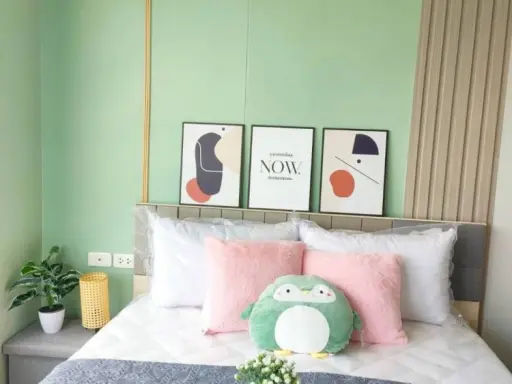 Condo for sale, The Base Chaengwattana, beautiful room, good condition, ready to move in. Don't wait. images