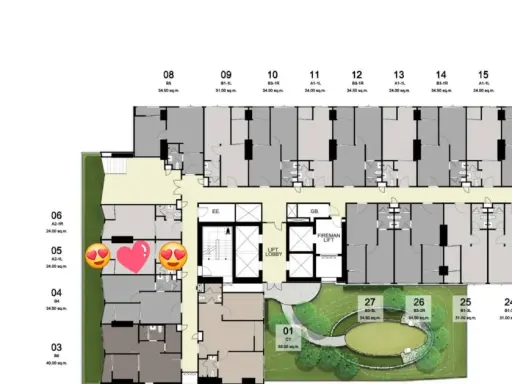 For sale Ideo ramkhamhaeng Lamsalee, ready to move in, complete facilities, book now, don't miss out++ images