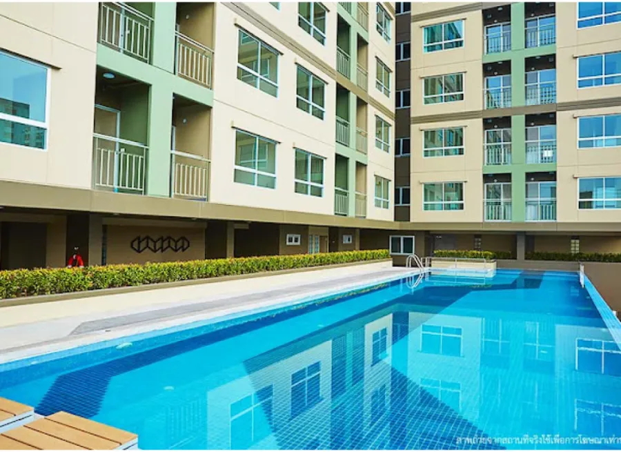 For sale / rent Condo Lumpini Mixx Thepharak - Srinakarin, empty room, good location, near the source of food, book now