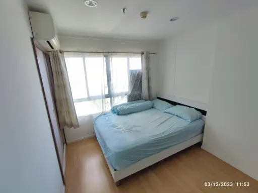 For rent: Lumpini mega city Bangna, 1 bedroom, 1 bathroom, private balcony, not next to anyone. Travel comfortably. Book now.