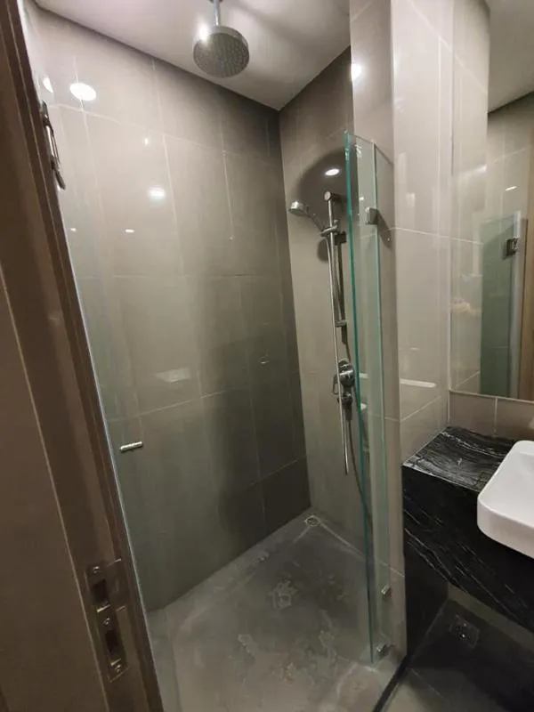 Ashton chula silom for rent, studio room, 46th floor, high in the sky, Beautiful highlight view, Good layout !!