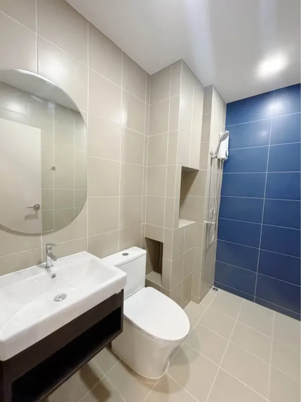 ให้เช่า Plum Condo New West Bangyai 1 ห้องนอน 1 ห้องน้ำ มาพร้อมเฟอร์และสิ่งอำนวยความสะดวกครบครัน จองเลย