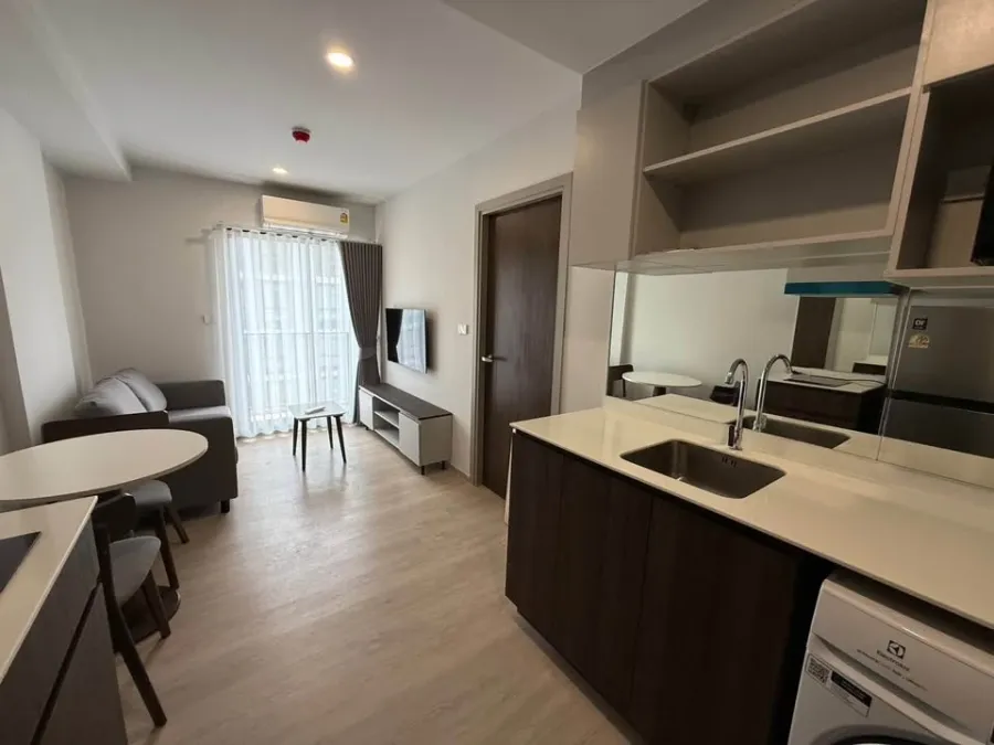 ให้เช่า Condo Nue Cross Khukhot ห้องพร้อมอยู่ เฟอร์ เครื่องใช้ไฟฟ้าครบ รีบมาจองก่อนพลาด