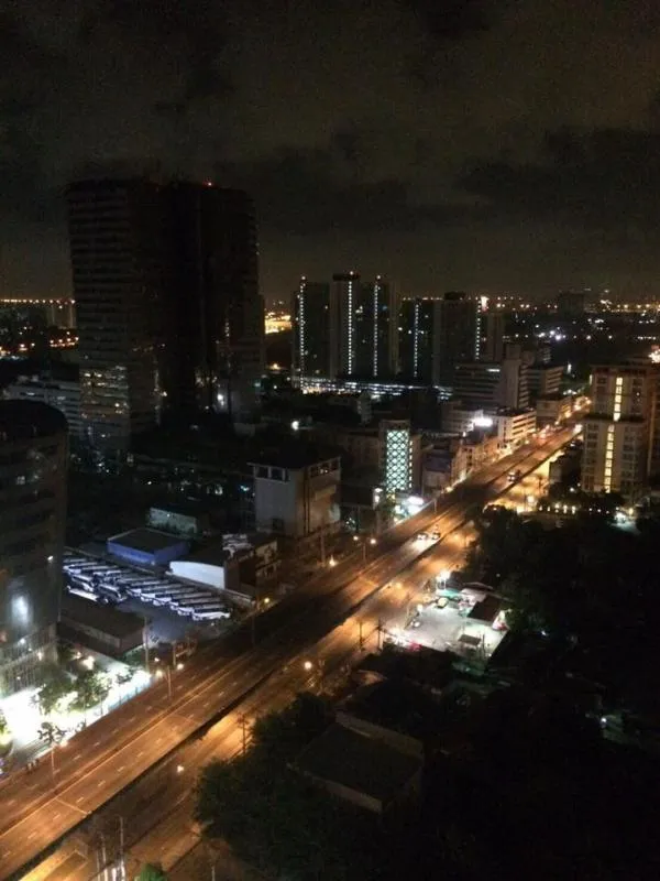 For rent Condolette Mist Rama 9, beautiful room, fully furnished, ready to move in City view, good atmosphere Don't wait, hurry
