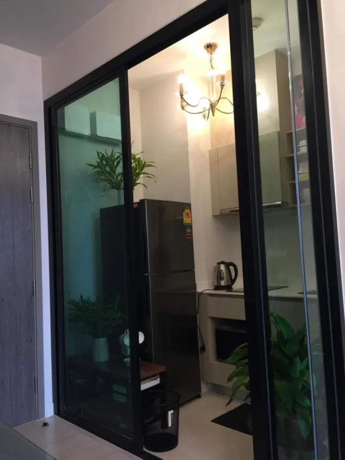 Sell / rent Condo The Niche Pride Thonglor-Phetchaburi, south, canal view, Saen Saep, beautiful room, don't wait.