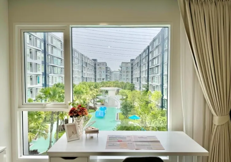 ให้เช่า Kave Town Island ชั้น 5 ห้องสวย แต่งครบ 1 bed plus จองเลย ห้ามพลาด ด่วนๆจ้า