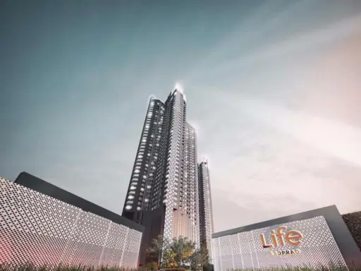 Sale down payment Life Ladprao, luxury condo, next to BTS, 1 bedroom, 1 bathroom, beautiful view, eye-catching, book now.