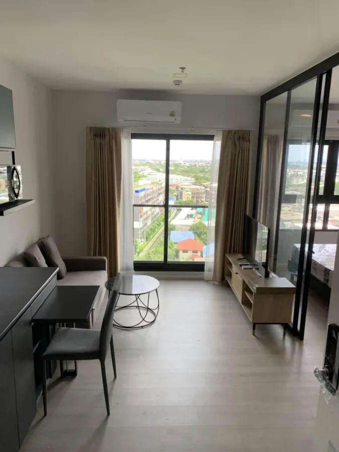 For rent!! Condo The Key MRT Phetkasem 48, 12A floor, corner unit, very beautiful, fully furnished, ready to move in! Reserve now!!