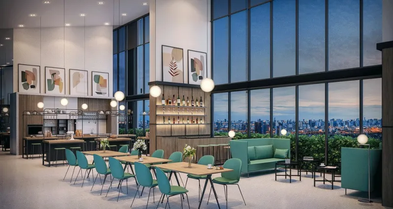 ให้เช่า The LIVIN Ramkhamhaeng ห้องแบบ 1 Bedroom Plus ชั้น 34 วิวดี ลมดี บรรยากาศเงียบสบาย ห้องตกแต่งสวย พร้อมอยู่