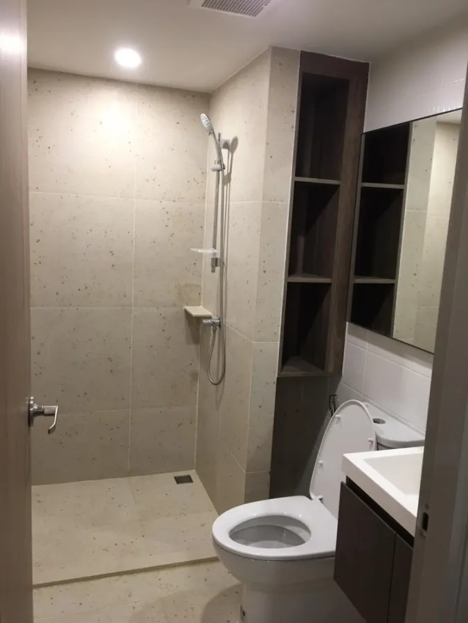 ขายดาว์นคอนโด นิว คอร์ คูคต อาคาร c ชั้น 1 ห้อง One bedroom ระเบียงทิศเหนือ ลมดี จองเลย
