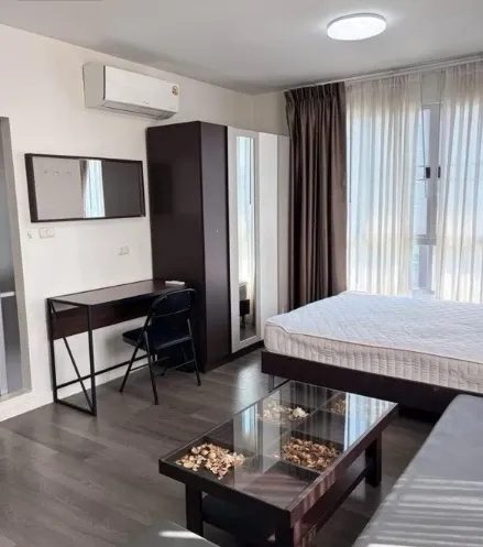 For rent: Dcondo Campus Resort Bangna, 5th floor, corner unit, fully furnished. Book now!