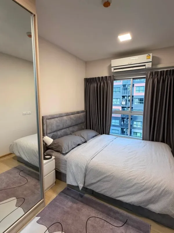 ให้เช่าคอนโด Plum Condo Rangsit Fresh ห้องพร้อมอยู่ เฟอร์ เครื่องใช้ไฟฟ้าครบ ลากกระเป๋าเข้าอยู่ได้เลย