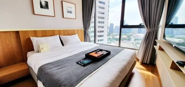 ขาย ให้เช่า คอนโด เดอะ ลุมพินี 24 ทิศตะวันออก วิวโค้งน้ำเจ้าพระยา ตกแต่งแบบ Fully furnished images