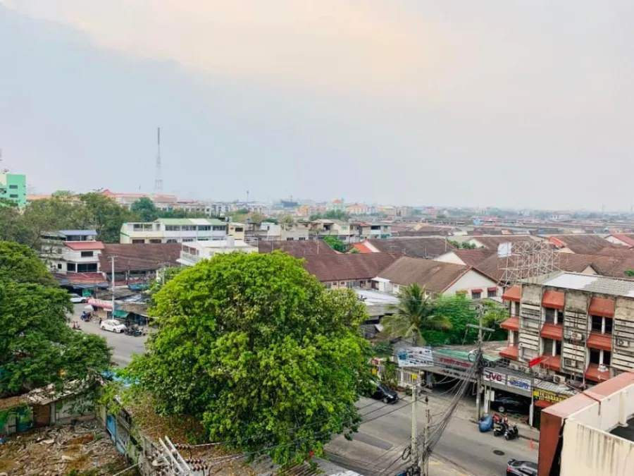 Condo for rent, Lumpini Center Nawamin (Happyland Phase 5), beautiful room, ready to move in, don't wait!!