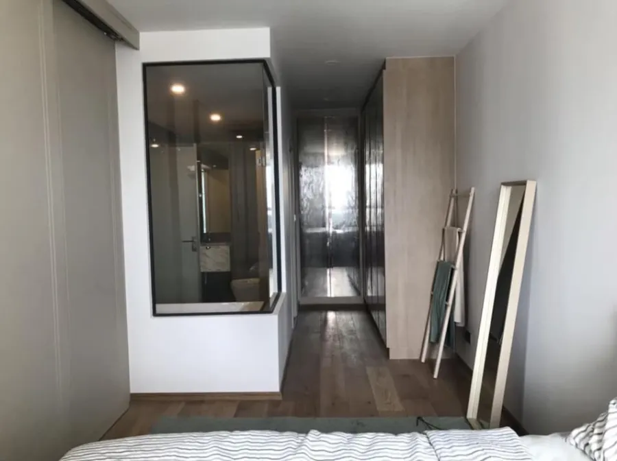 For rent!! Condo Q Chidlom-Phetchaburi, 30th floor, city view, beautiful room, fully furnished. Hurry and reserve before it's gone. Don't miss it!!