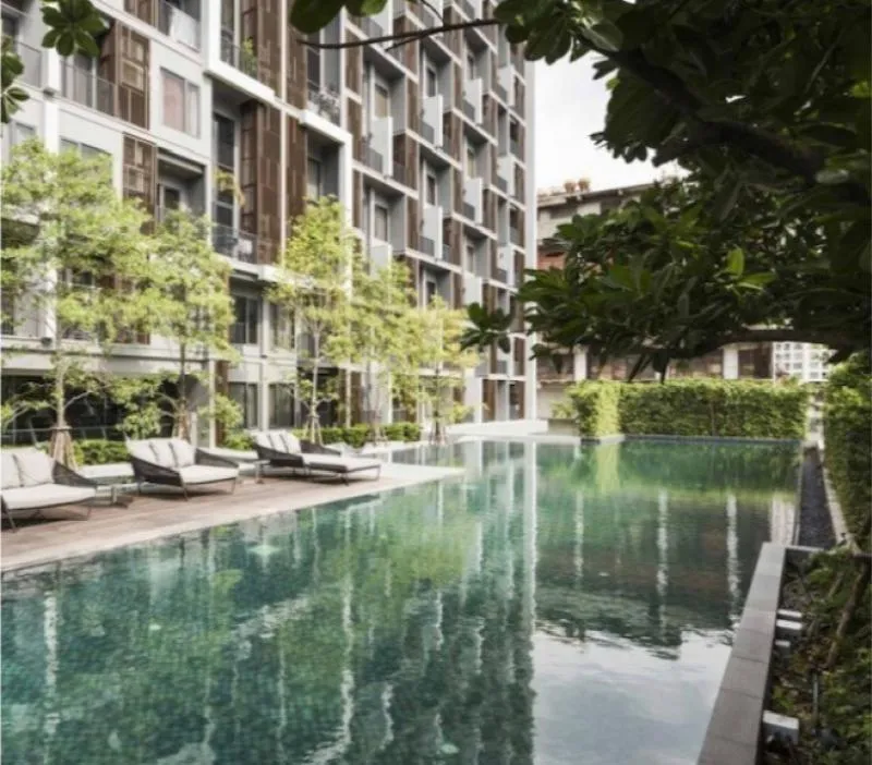 ขายคอนโด ออนิกซ์ เฟอร์นิเจอร์บิวท์อินทั้งห้อง สวยงามครบ สนใจรีบเลย