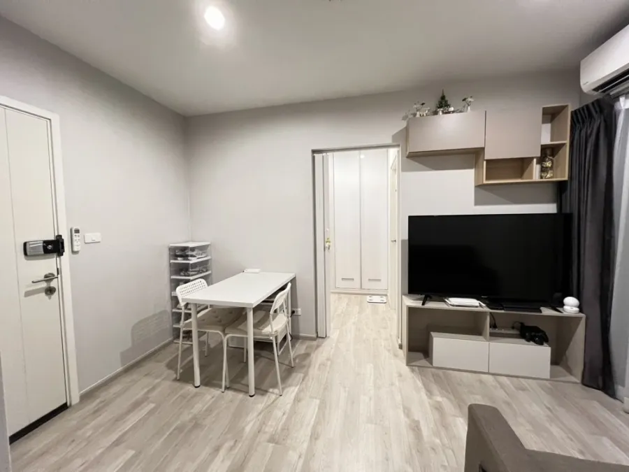 For sale, for rent!! Condo The Privacy Rama 9, 27th floor, very beautiful room, fully furnished, good price, ready to move in, book now!!