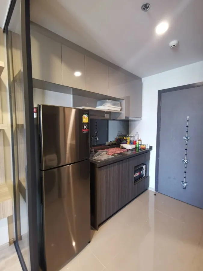 For rent, Ideo Ratchada-Sutthisan, 22nd floor, good view, no block, built-in furniture, nice room, can't reserve anymore