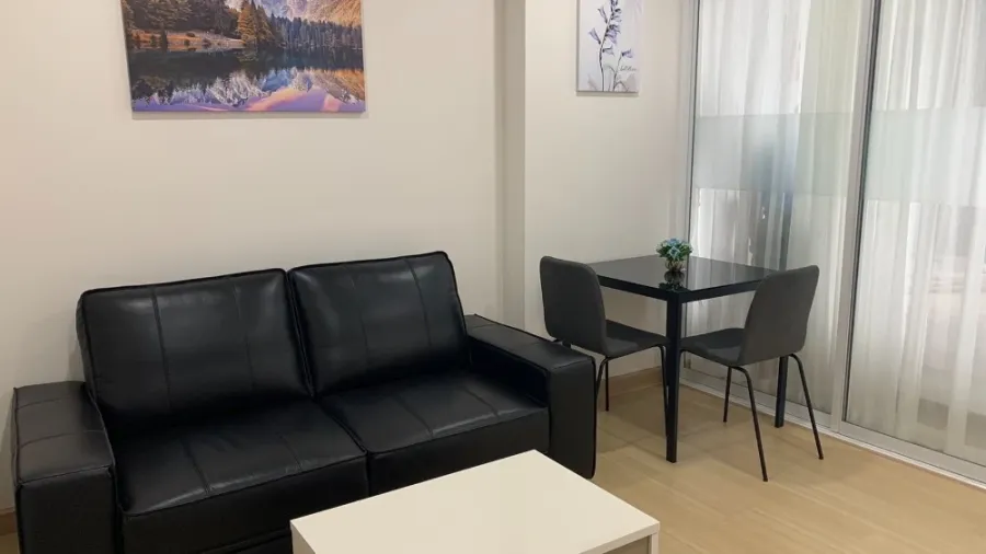 For rent: Supalai Veranda Ramkhamhaeng, 17th floor, fully furnished, ready to move in. Book now!