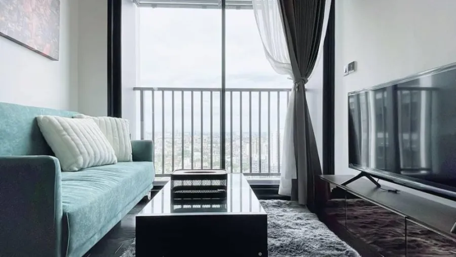 Condo for rent, Park Origin Thonglor, high floor, beautiful view, privacy, fully furnished, don't miss it.