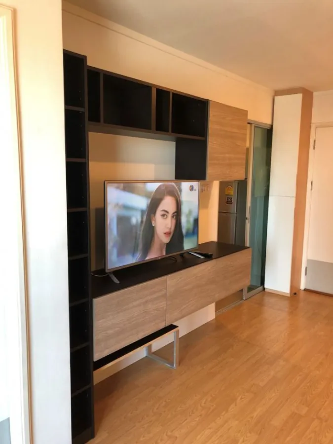 Condo for rent, Lumpini Place Srinakarin-Huamark Station, beautiful room, fully furnished, don't miss it.