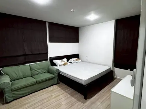 ให้เช่า Happy Condo Ladprao 101 ห้องพร้อมอยู่ เฟอร์พร้อม สิ่งอำนวยความสะดวกครบครัน จองเลย images