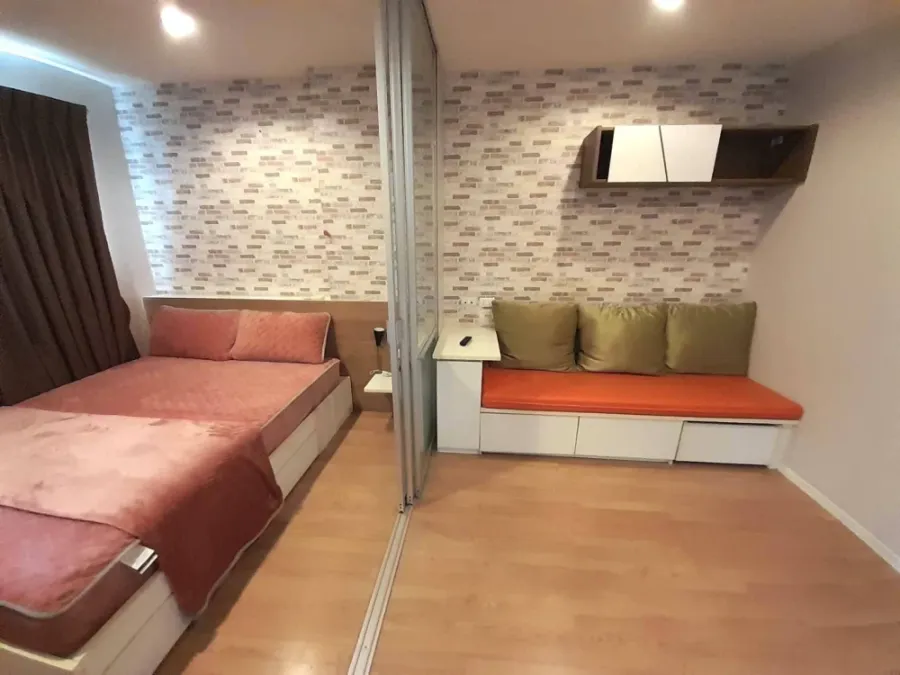 Lumpini Ville Onnut-Phatthanakan Room details Building: D2 Room view: Floor: 5 Room size: 23 sq.m. Number of rooms: 1 bedroom Furniture in the room: