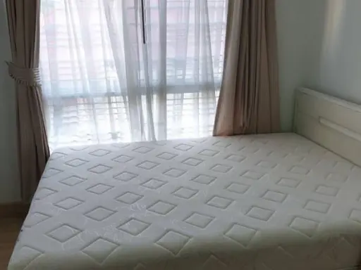 For rent CONDO the kith chaengwattana, newly painted and renovated room Everything is ready to carry your bag.