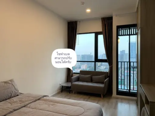ให้เช่าคอนโด ไนท์บริดจ์ ไพรม์ รัชโยธิน ห้องสตูติโอ ขนาด 23 ตรม.ชั้น 21 วิวสูง ไม่บล็อก จองด่วนๆ images