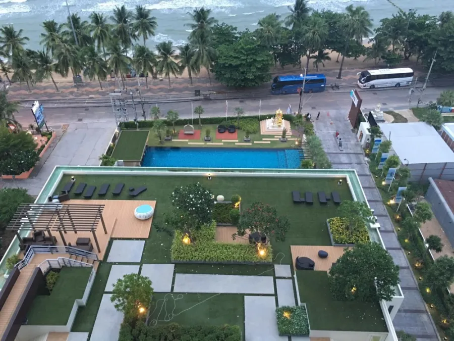 ให้เช่า ซีตัส บีชฟรอนท์ พัทยา (จอมเทียน) ติดหาดจอมเทียน หันหน้าออกทะเล ตรงๆ วิวทะเล 180 องศา ต้องจอง