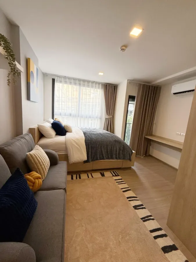 For rent The Muve Pradipat Built-in ครบจบ มีครัวปิด และมุม mini walk-in closet จองเลย