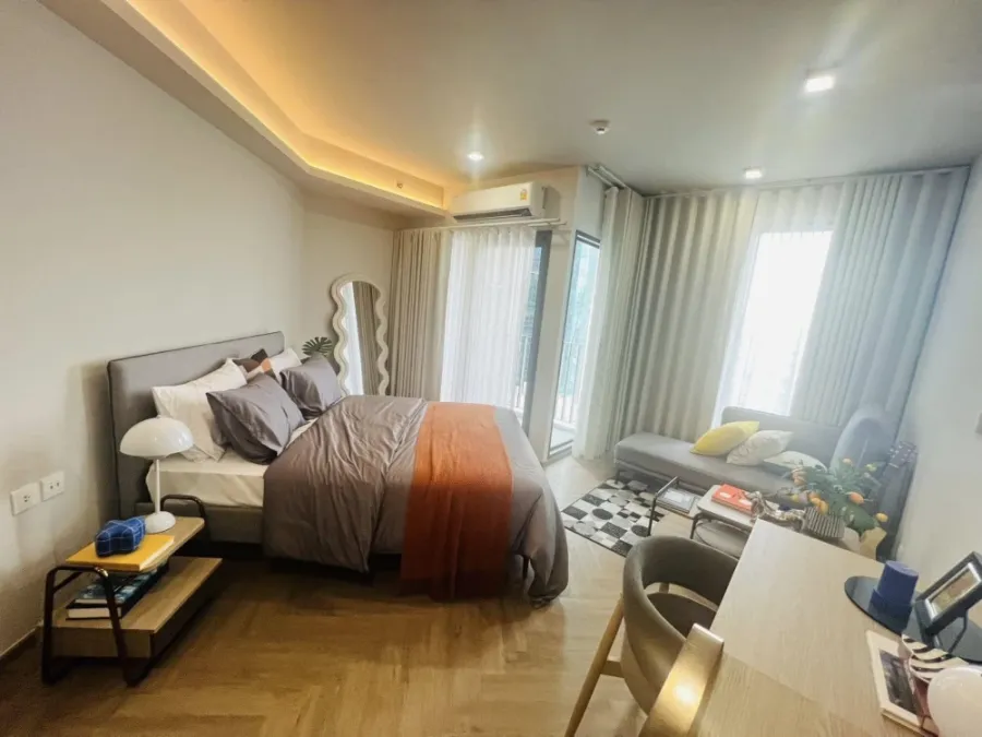 Condo for rent, Chapter Chula-Samyan, nice room, fully furnished, here, I tell you, you definitely can't miss it.