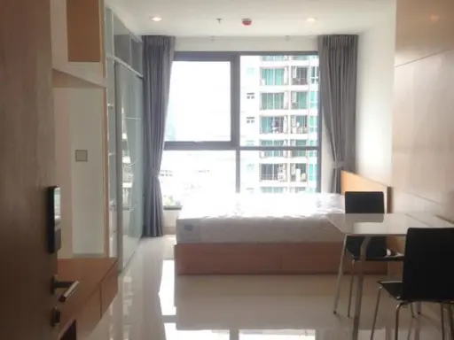 For rent, Ideo Q Chula-Samyan, beautiful room, fully furnished, very beautiful room view Ready to be in the best hurry, be slow.