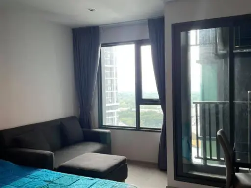 Condo for rent Life Ladprao, 26th floor, high floor, good view, fully furnished and electrical appliances.