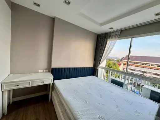 ให้เช่า เดอะ บลู เอ็กซ์ บางแสน ห้องกว้าง Walk-in closet พร้อมทีวีจอใหญ่ สายดูหนังห้ามพลาด จองเลยจ้า images