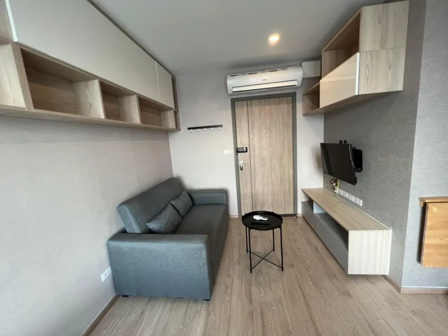 Sell / Rent Condo Ideo O2 Bang Krachao View Complete with electrical appliances, near the train station, very convenient to travel