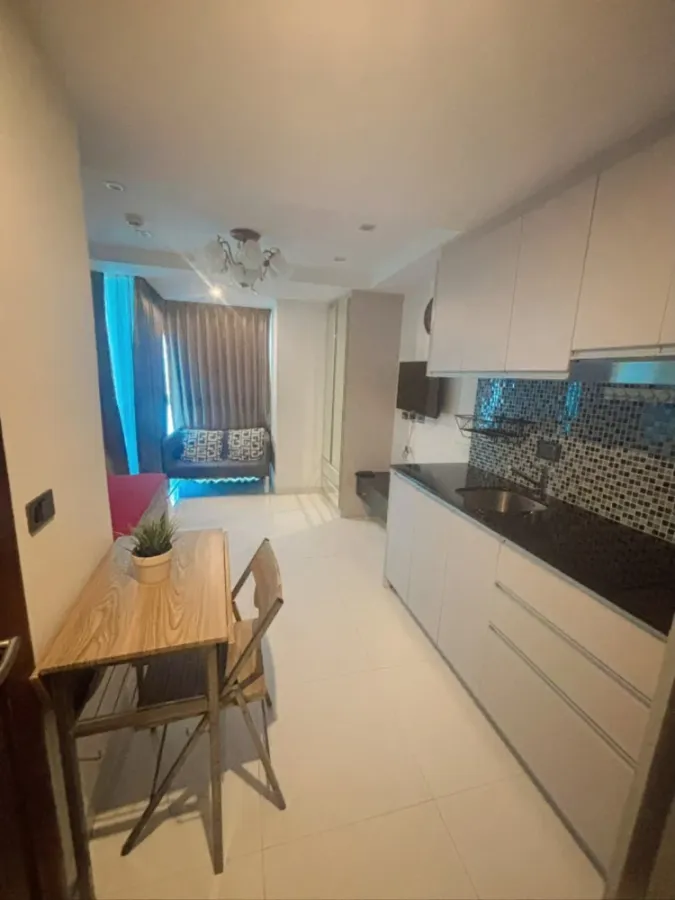 For rent: Serenity Wongamat, studio room, 7th floor, fully furnished. Just bring your belongings and move in.