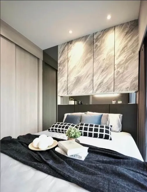 ให้เช่า Whizdom Connect Sukhumvit ตกแต่งครบ Built In จัดเต็มทั้งห้อง หิ้วกระเป๋าได้เลยจ้า