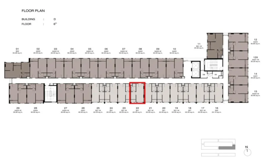 Selling a reservation for New Cross Khu Khot Station, garden view, room facing north. South facing balcony. Fully Furnished. Reserve now.