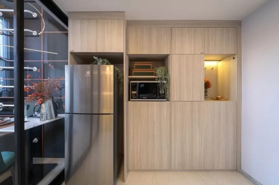 Selling down payment Origin Plug & Play Srinakarin, room not near the elevator, not near the garbage room, beautiful view, facing Jas Urban, hurry up