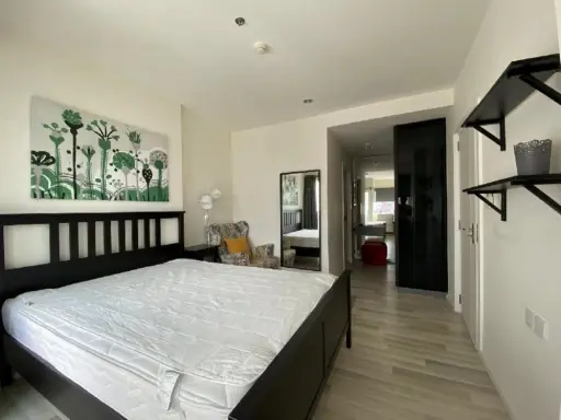Condo for rent, The Key Sathorn-Charoenrat, good atmosphere, beautiful view, fully furnished, ready to move in, book now!