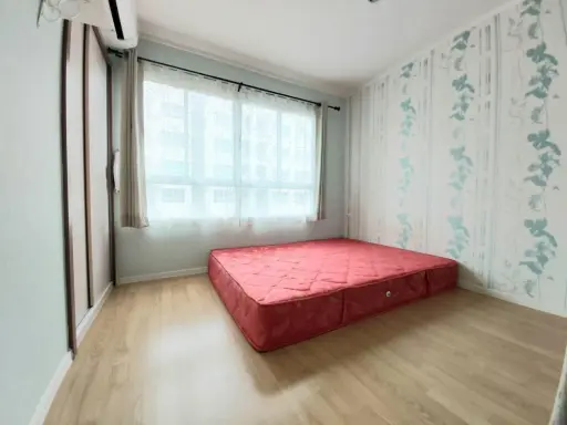 Condo for rent, Lumpini Mega City Bangna, high floor, pool view South view balcony, full of wind, book now