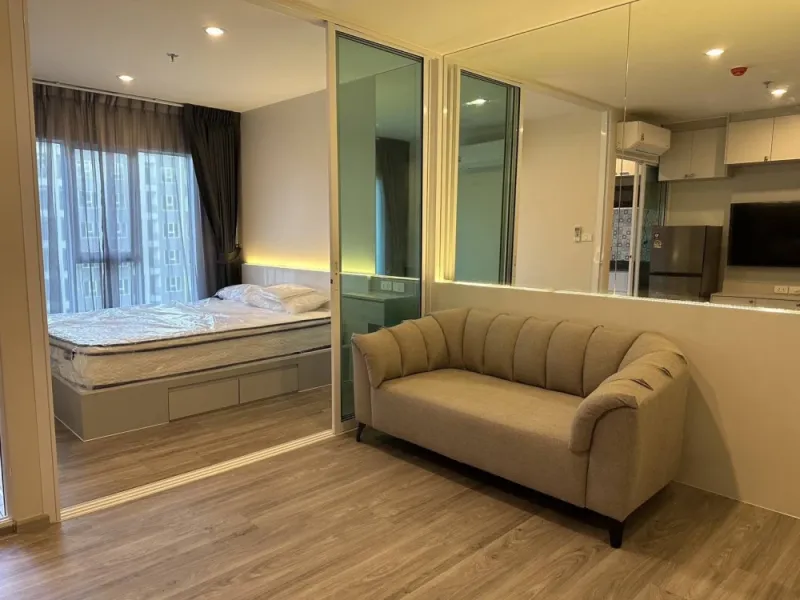 ให้เช่าคอนโด Regent home Bangna ห้องกั้นแยกเป็นสัดส่วน แต่งพร้อมอยู่ สะดวกครบจบที่นี่ มาจองเลย อย่าพลาด