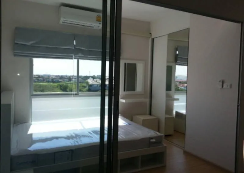 super bang for rent Plum Condo - Bang Yai, price 5500 baht / month, cheap price, great view, who can resist, hurry up