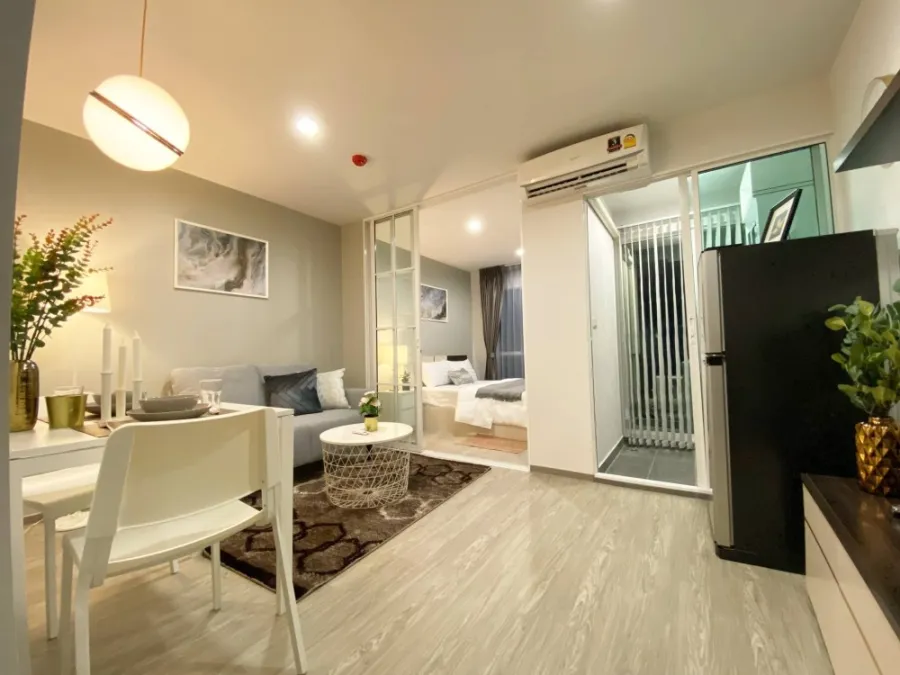 ให้เช่า The Regent สุขุมวิท 97/1 ห้องกั้น แต่งสวยน่าอยู่ เตียงนอนนอนสบายสุดๆ จองก่อนได้ก่อนจ้า